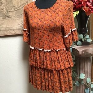 Matilda Jane Rust Floral Dress